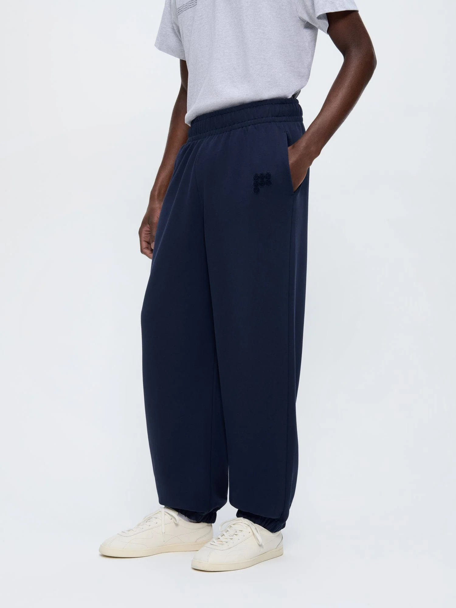 Mens Track Pants—Midnight Navy - Image 4