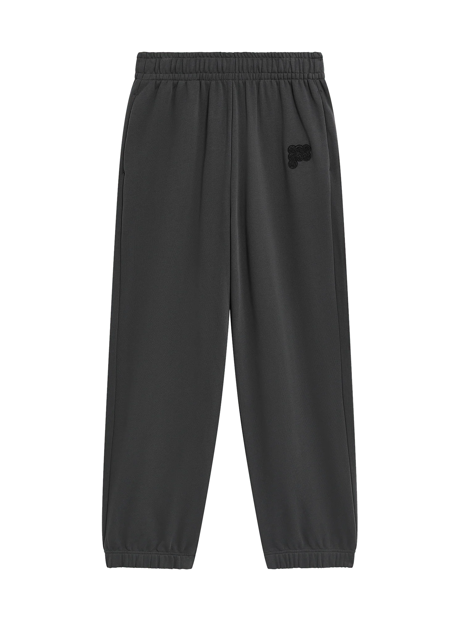 Mens Track Pants—Smoked Black - Image 2