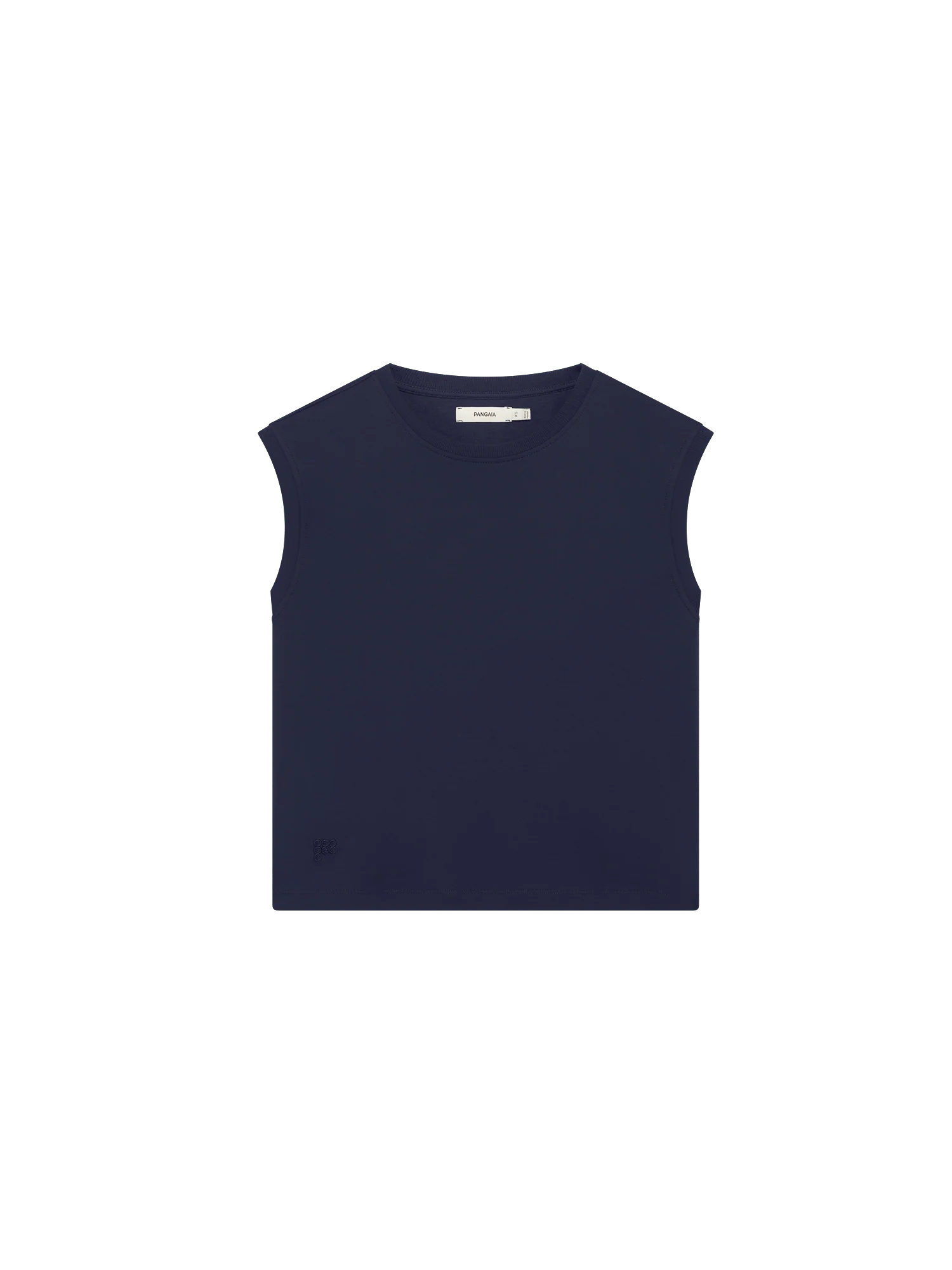Womens Sleeveless T-Shirt—Midnight Navy - Image 2