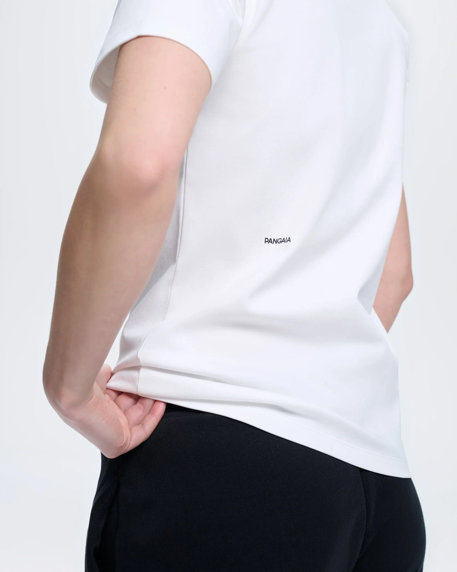 Womens Interlock T-Shirt—Off-White - Image 4